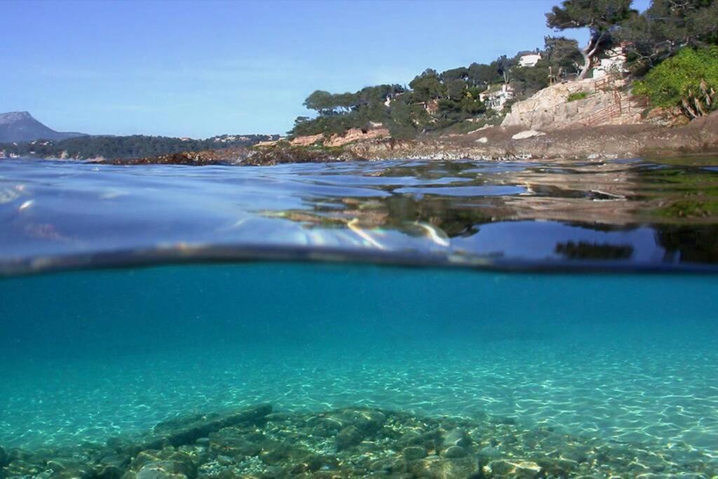 Superbe T2 Lumineux 3*** 10 Mn A Pied De La Plage Apartman Le Pradet Kültér fotó
